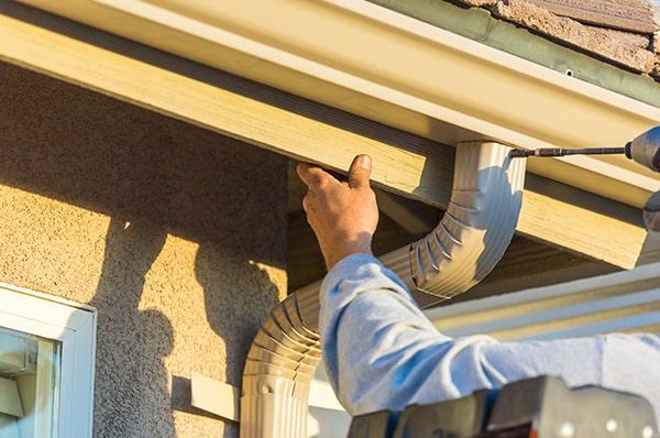 we recommend installing micro mesh gutter guards to prevent debris from clogging your gutters after installation